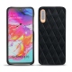 硬质真皮保护套 Samsung Galaxy A70 - Dark vintage - Couture