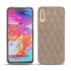 硬质真皮保护套 Samsung Galaxy A70 - Taupe vintage - Couture