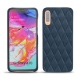 Custodia in pelle Samsung Galaxy A70 - Jean vintage - Couture