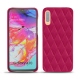 Capa em pele Samsung GaGalaxy A70 - Rose fluo - Couture