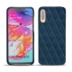 Funda de piel Samsung Galaxy A70 - Blu mediterran - Couture