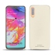 Capa em pele Samsung GaGalaxy A70 - Blanc PU