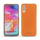 硬质真皮保护套 Samsung Galaxy A70 - Orange PU