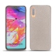Custodia in pelle Samsung Galaxy A70 - Taupe innocent