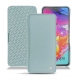 Funda de piel Samsung Galaxy A70 - Bleu ciel ( Nappa - Pantone 277C ) 