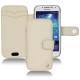 Custodia in pelle Samsung GT-i9190 Galaxy S4 mini - Beige ( Nappa - Pantone 7502C ) 