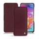硬质真皮保护套 Samsung Galaxy A70 - Lie de vin ( Pantone 5115C ) 