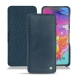 Funda de piel Samsung Galaxy A70 - Jean vintage ( Roughtcut - Pantone 285U  ) 