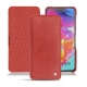 Funda de piel Samsung Galaxy A70 - Cerise vintage ( Pantone 185C ) 