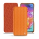 Capa em pele Samsung Galaxy A70 - Abaca arancio