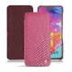 Funda de piel Samsung Galaxy A70 - Serpent ciclamino