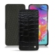 Funda de piel Samsung Galaxy A70 - Crocodile nero