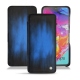 硬质真皮保护套 Samsung Galaxy A70 - Bleu Patine