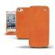 Housse cuir Apple iPhone 5  - Mandarine vintage ( Pantone 165C ) 