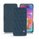 Funda de piel Samsung Galaxy A70 - Indigo - Couture ( Pantone 303U ) 