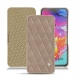 硬质真皮保护套 Samsung Galaxy A70 - Taupe vintage - Couture