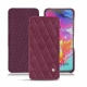 Funda de piel Samsung Galaxy A70 - Prune vintage - Couture