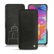 Capa em pele Samsung Galaxy A70 - Negre poudro