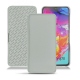 硬质真皮保护套 Samsung Galaxy A70 - Gris PU