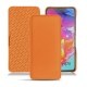 Funda de piel Samsung Galaxy A70 - Orange PU