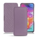 硬质真皮保护套 Samsung Galaxy A70 - Lilas PU
