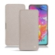 Capa em pele Samsung Galaxy A70 - Taupe innocent