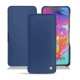 Housse cuir Samsung Galaxy A70 - Bleu frisson