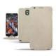 硬质真皮保护套 Samsung SM-N9000 Galaxy Note 3  - Taupe vintage ( Pantone 7530C ) 