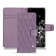 Housse cuir Samsung Galaxy S20 Ultra 5G - Lilas - Couture ( Nappa - Pantone 2645U ) 