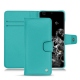 Capa em pele Samsung Galaxy S20 Ultra 5G - Bleu fluo