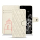 Lederschutzhülle Samsung Galaxy S20 Ultra 5G - Blanc escumo - Couture