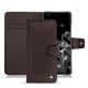 Capa em pele Samsung Galaxy S20 Ultra 5G - Marron envoûtant