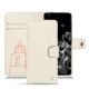 Housse cuir Samsung Galaxy S20+ 5G - Blanc escumo
