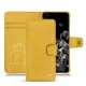 Housse cuir Samsung Galaxy S20+ 5G - Jaune soulèu