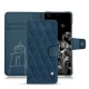 Housse cuir Samsung Galaxy S20+ 5G - Blu mediterran - Couture