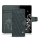 가죽 커버 Samsung Galaxy S20+ 5G - Blu marino - Couture