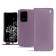 Housse cuir Samsung Galaxy S20 Ultra 5G - Lilas ( Nappa - Pantone 2645U ) 