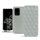 硬质真皮保护套 Samsung Galaxy S20 Ultra 5G - Gris - Couture ( Nappa - Pantone W428C ) 