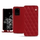 Capa em pele Samsung Galaxy S20 Ultra 5G - Rouge - Couture ( Nappa - Pantone 199C ) 