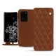 硬质真皮保护套 Samsung Galaxy S20 Ultra 5G - Marron - Couture ( Nappa - Pantone 1615C ) 