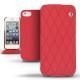 가죽 커버 Apple iPhone 5C  - Tomate - Couture ( Pantone 187C ) 