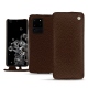 Samsung Galaxy S20 Ultra 5G leather case - Châtaigne ( Pantone 476C ) 