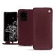Funda de piel Samsung Galaxy S20 Ultra 5G - Lie de vin ( Pantone 5115C ) 