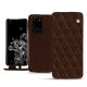 Custodia in pelle Samsung Galaxy S20 Ultra 5G - Châtaigne - Couture ( Pantone 476C ) 