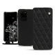 Lederschutzhülle Samsung Galaxy S20 Ultra 5G - Ebène - Couture ( Sleek P C12 - Black ) 