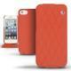 가죽 커버 Apple iPhone 5C  - Papaye - Couture ( Pantone 180C ) 
