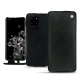 Capa em pele Samsung Galaxy S20 Ultra 5G - Dark vintage ( Roughtcut - Black#5256 ) 
