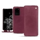 Custodia in pelle Samsung Galaxy S20 Ultra 5G - Prune vintage ( Pantone 512C ) 