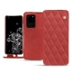 硬质真皮保护套 Samsung Galaxy S20 Ultra 5G - Cerise vintage - Couture