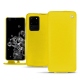 Capa em pele Samsung Galaxy S20 Ultra 5G - Jaune fluo